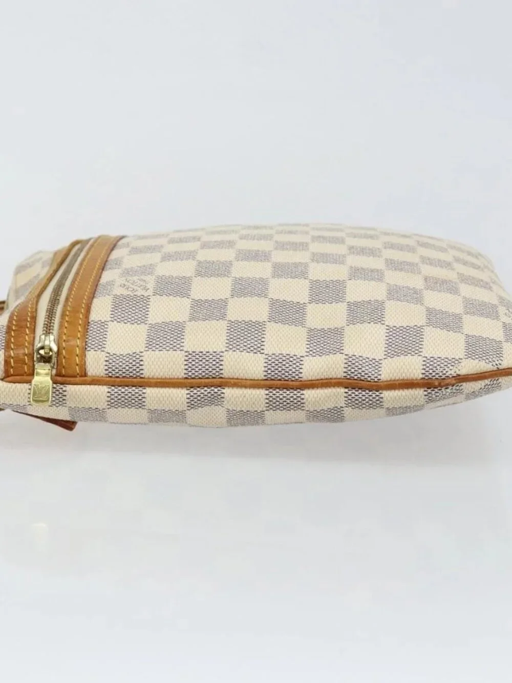 LOUIS VUITTON Damier Azur Pochette Bosphore Shoulder Bag N51112 LV Auth BA7009 - Picture 6 of 16